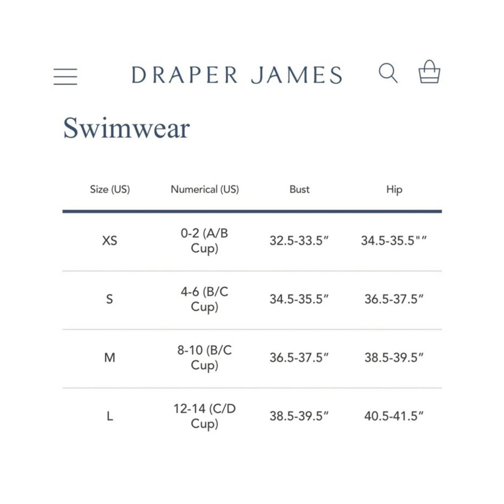 Draper James NWT Swimsuits Dress Size Small Make It Poppy - Picture 13 of 13